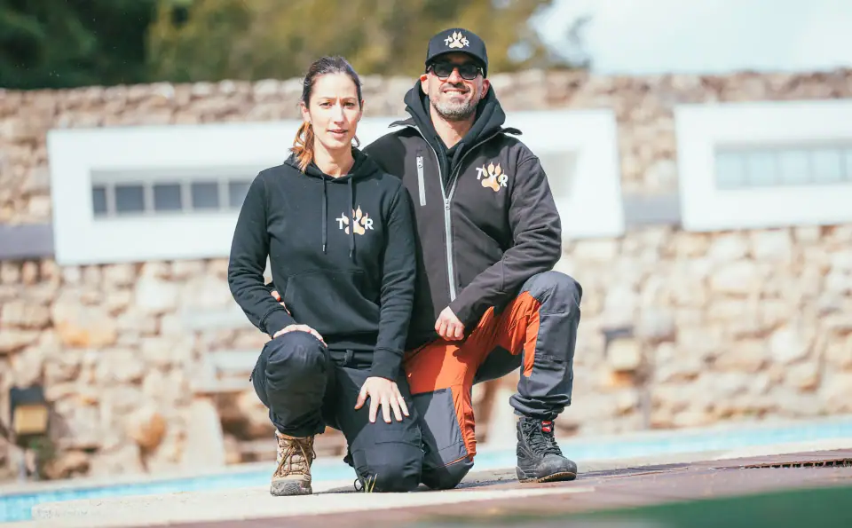 Rui and Sandra Navarro, TYR protection dog trainers